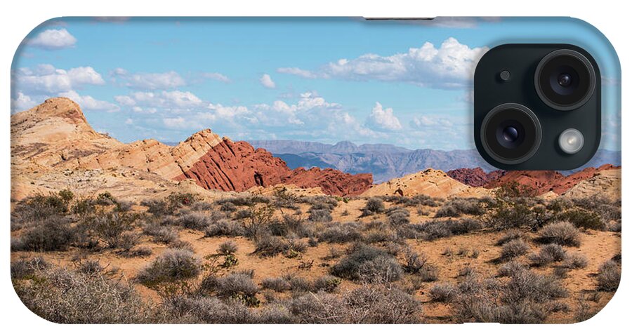 Rockscape iPhone Case featuring the photograph Silica Dome - Valley of Fire by Kristia Adams
