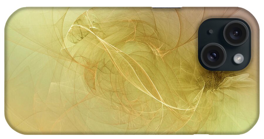 Fractal iPhone Case featuring the photograph Silk Dream by Elaine Manley
