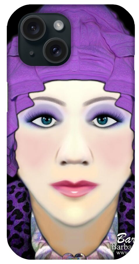 Art iPhone Case featuring the photograph Silly Headdress by Barbara Tristan