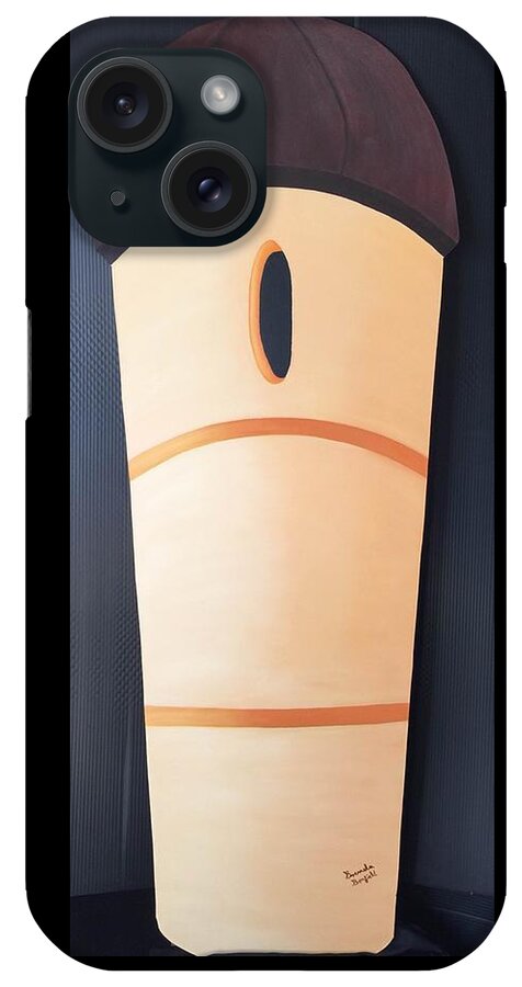 Silo iPhone Case featuring the painting Silo by Brenda Bonfield