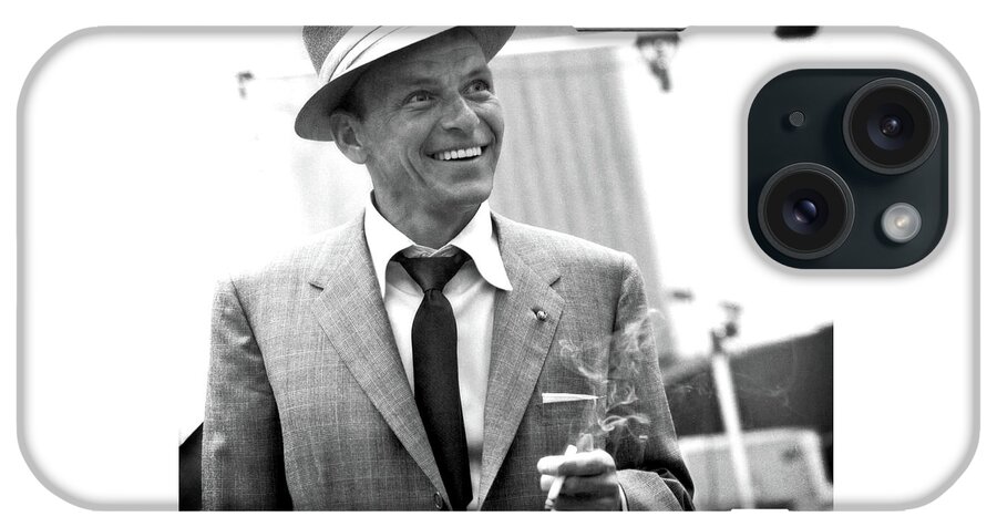 Sinatra iPhone Case featuring the photograph Sinatra in Rehearsals by Doc Braham