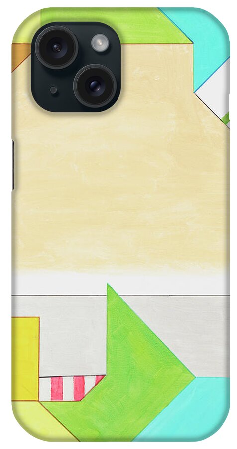 Abstract iPhone Case featuring the painting Sinfonia dell eternita - Part 3 by Willy Wiedmann