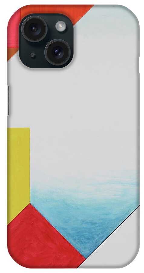 Abstract iPhone Case featuring the painting Sinfonia della Domenica - Part 2 by Willy Wiedmann