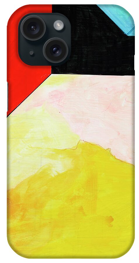 Abstract iPhone Case featuring the painting Sinfonia un bel giorno - Part 4 by Willy Wiedmann