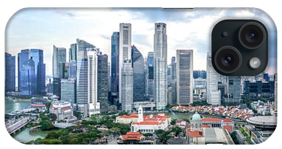 Singapore iPhone Case featuring the photograph Singapore Cityscape by Chris Cousins