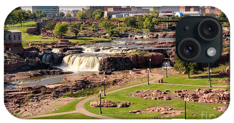 Sioux Falls iPhone Case featuring the photograph Sioux Falls 8256 by Jack Schultz