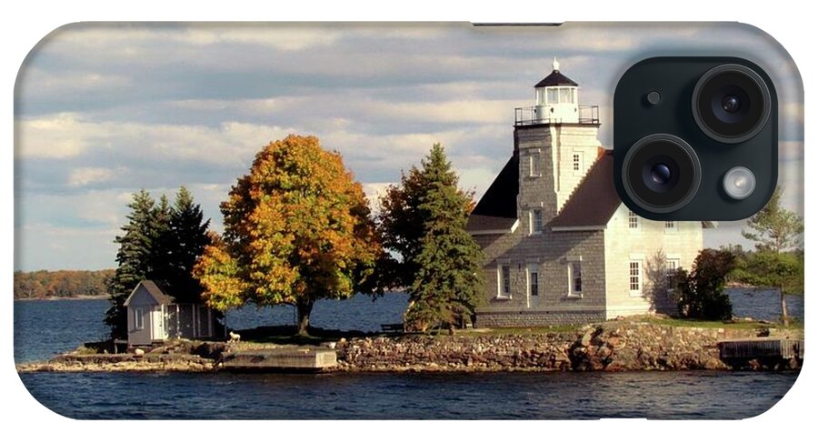 Sister Island Lighthouse iPhone Case featuring the photograph Sister Island Lighthouse by Dennis McCarthy