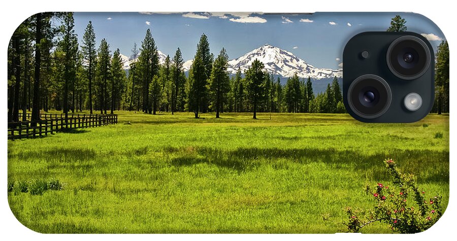 Scenic iPhone Case featuring the photograph Sisters Ranchland by Albert Seger