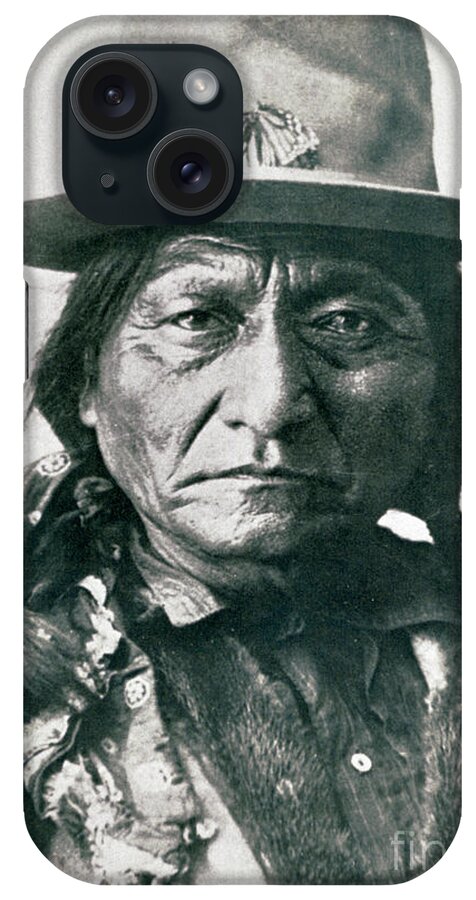 Sitting Bull iPhone Case featuring the photograph Sitting Bull by American School