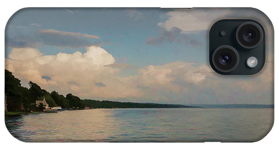 Lake iPhone Case featuring the photograph Skaneateles Lake East Shore by David Thompsen