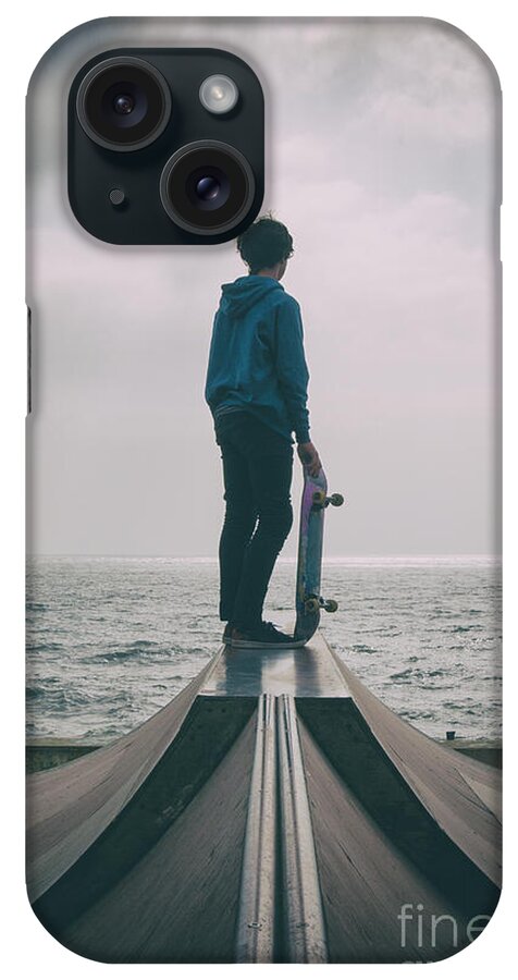 Skate iPhone Case featuring the photograph Skater Boy 005 by Clayton Bastiani