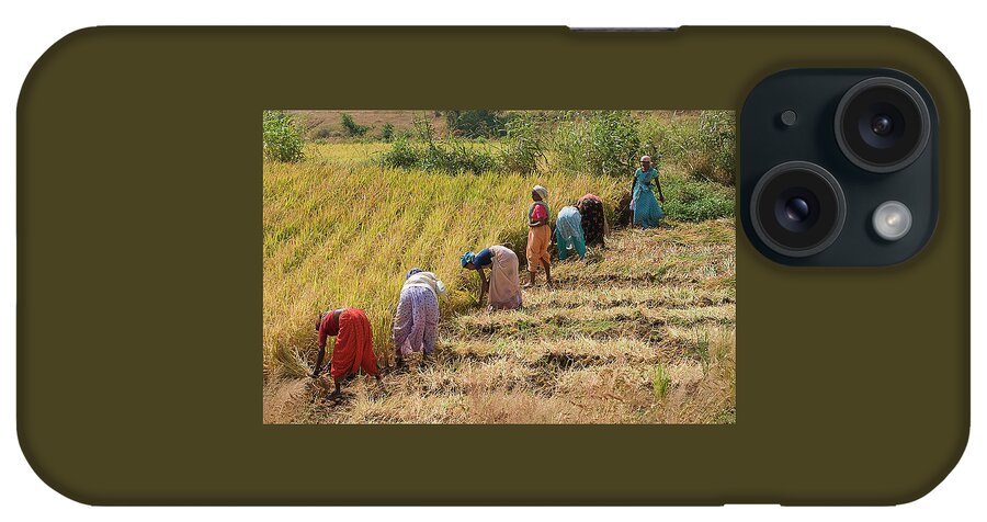 Agriculture iPhone Case featuring the photograph SKN 2610 United Errand Color by Sunil Kapadia