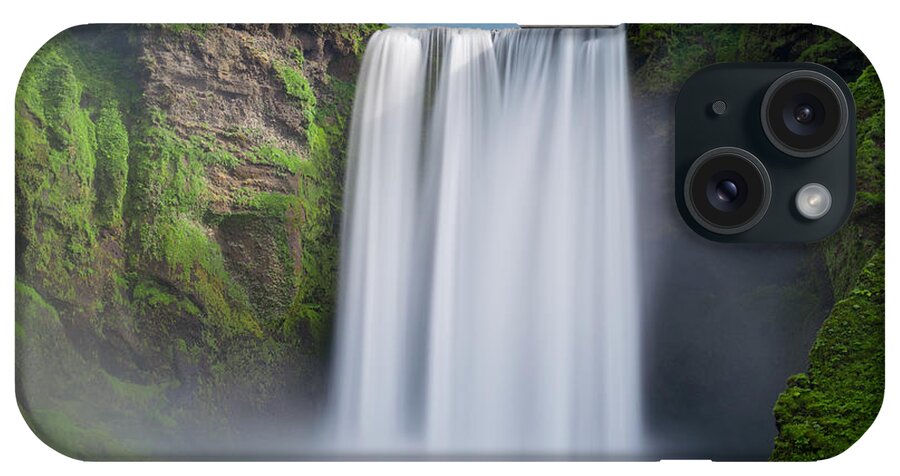 Skgafoss iPhone Case featuring the photograph Skogafoss Iceland by Michael Ver Sprill