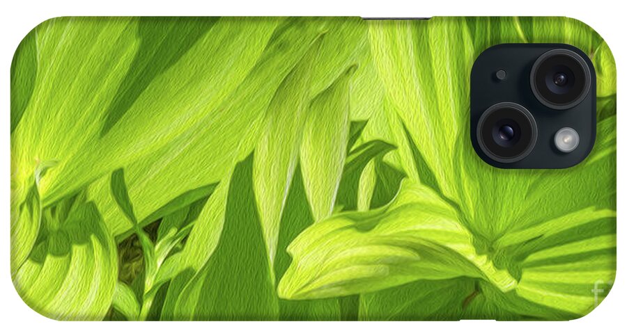 Smell iPhone Case featuring the digital art Skunk Cabbage by Mellissa Ray