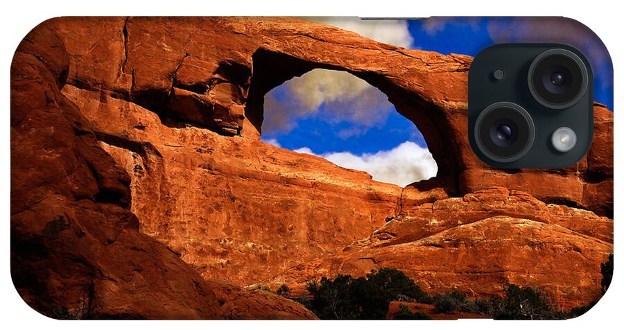 Skyline Arch iPhone Case featuring the photograph Skyline Arch by Harry Spitz