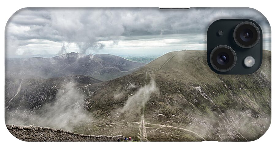 Donard iPhone Case featuring the photograph Slieve Commedagh by Nigel R Bell