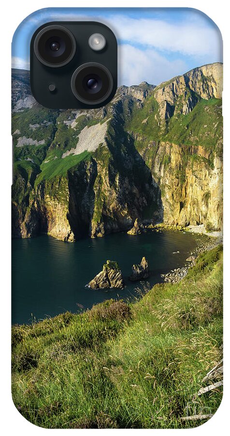 Ireland iPhone Case featuring the photograph Slieve League cliffs eastern end by RicardMN Photography