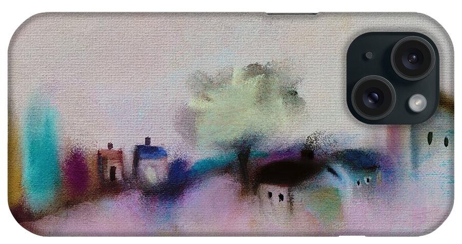 Small Village iPhone Case featuring the digital art Small Village by Frank Bright