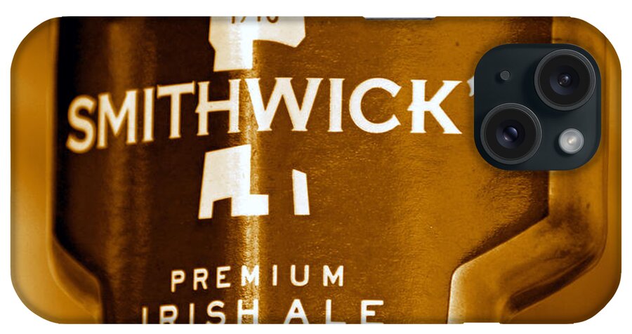 Smithwicks Beer iPhone Case featuring the photograph Smithwicks Beer 1710 by David Lee Thompson