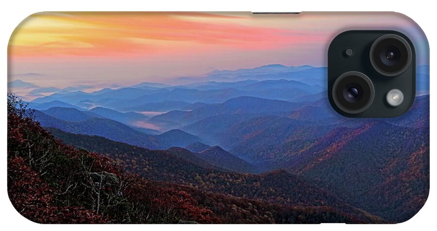 Dawn iPhone Case featuring the photograph Dawn From Standing Indian Mountain by Daniel Reed