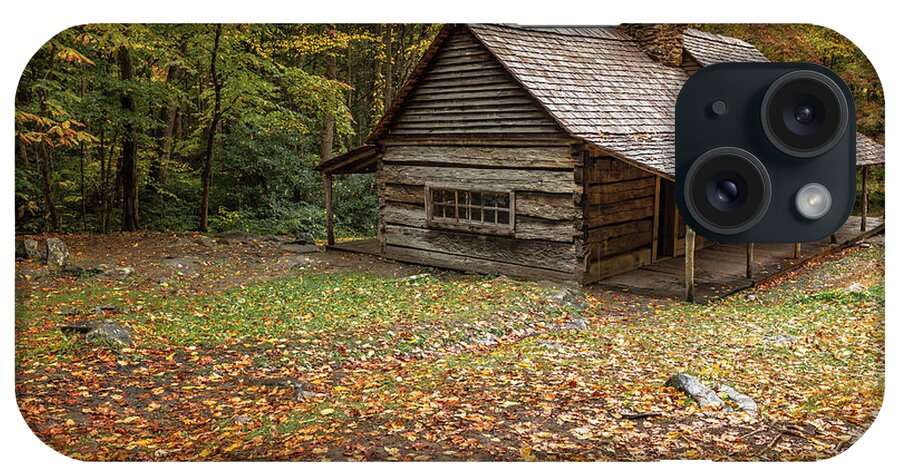 Cabin iPhone Case featuring the photograph Smoky Mountain Cabin by Scott Slone