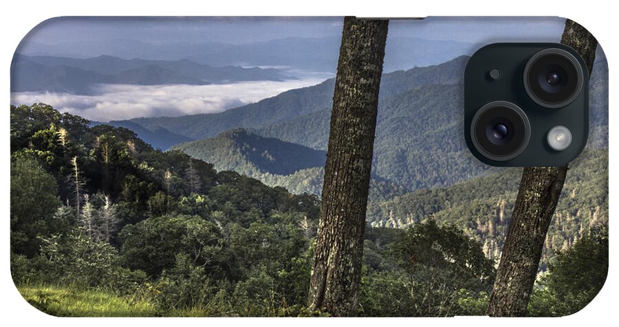 Smoky Mountains iPhone Case featuring the photograph Smoky Mountain Ridge by John McGraw