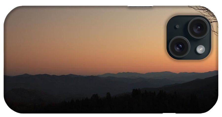 Art Prints iPhone Case featuring the photograph Smoky Mountain Sunset by Nunweiler Photography
