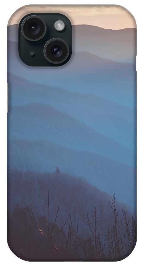 Clouds iPhone Case featuring the photograph Smoky mountains by Mati Krimerman