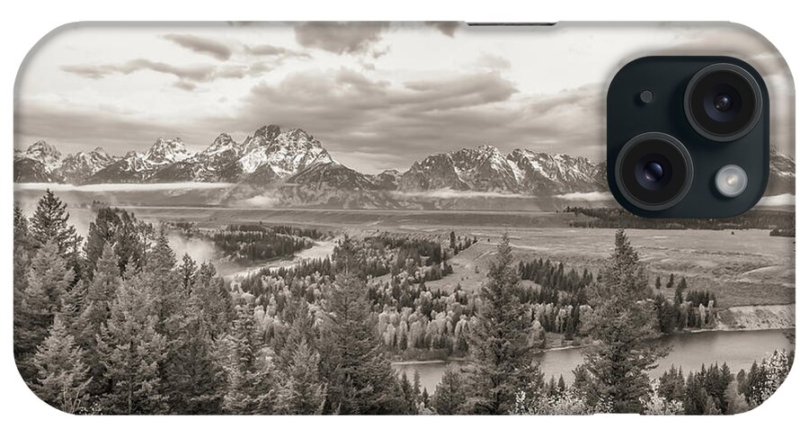 Adventure iPhone Case featuring the photograph Snake River Overlook Grand Teton by Scott McGuire