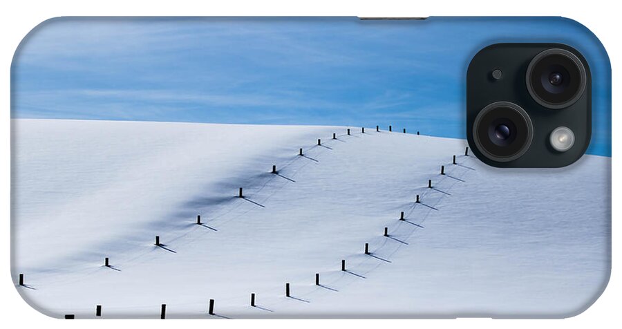 Mountain iPhone Case featuring the photograph Snow Covered Pasture by Sean Allen