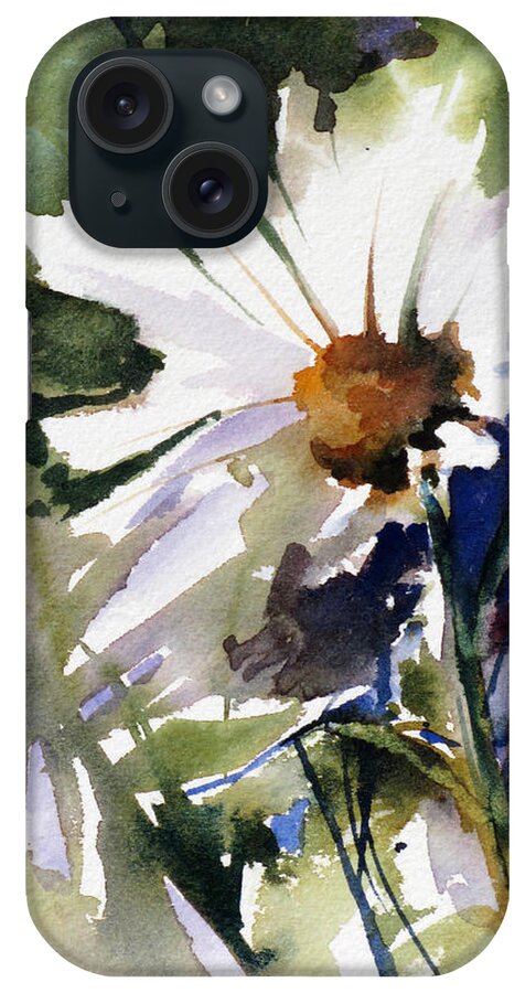 Flower iPhone Case featuring the painting Snow Dance by Rae Andrews
