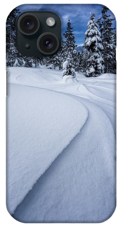 2017 iPhone Case featuring the photograph Snowdrift 2 by BJ Stockton