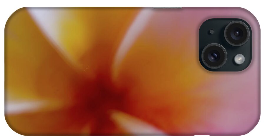 Plumeria iPhone Case featuring the photograph Soft Plumeria by Roger Mullenhour