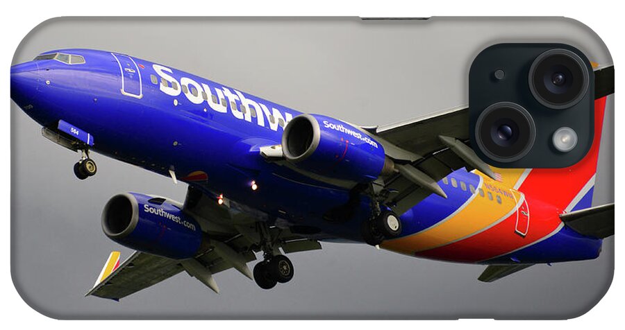 Southwest Airlines iPhone Case featuring the photograph Southwest Arlines by David Lee Thompson