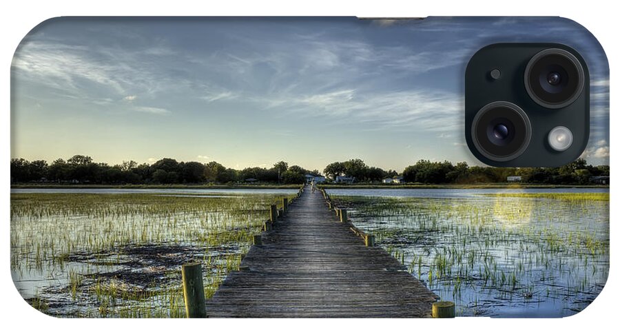 Sol Legare iPhone Case featuring the photograph Sol Legare Dock Charleston SC by Dustin K Ryan