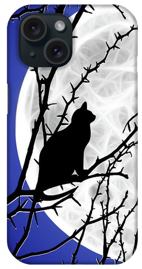 Solitary iPhone Case featuring the painting Solitary by Two Hivelys