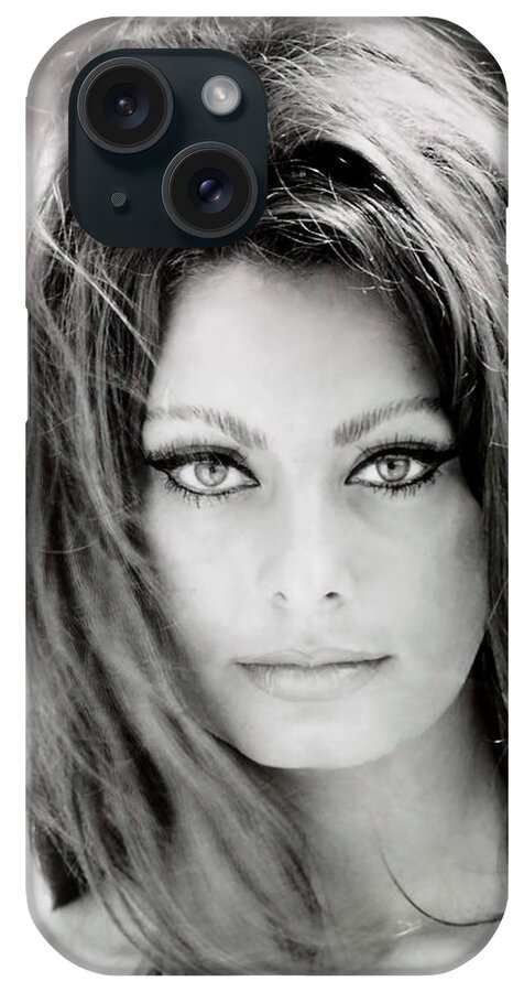 Sophia Loren iPhone Case featuring the photograph Sophia Loren by Sophia Loren