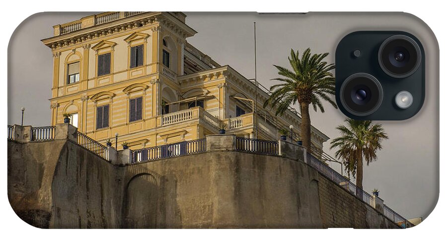 Landscape iPhone Case featuring the photograph Sorrento hotel by Barry Bohn
