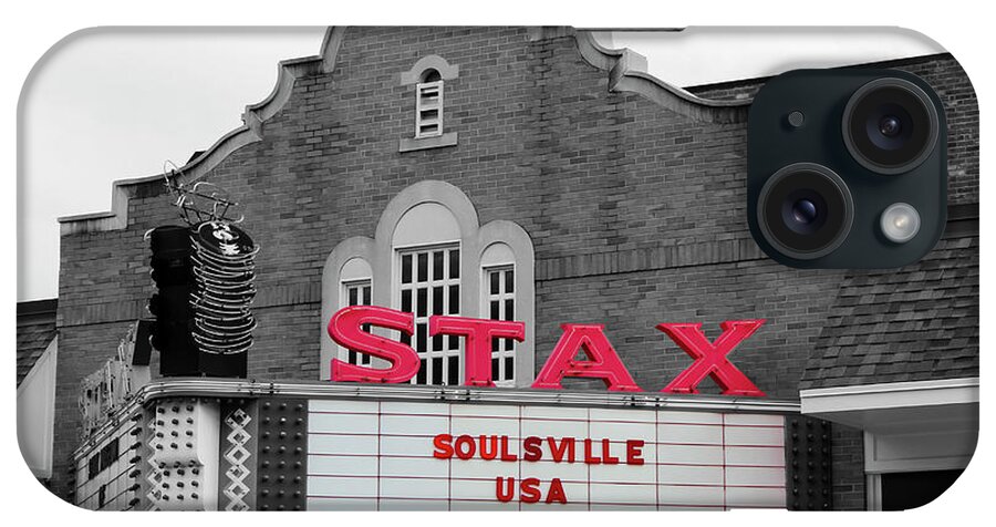Photo For Sale iPhone Case featuring the photograph Soulsville in Red by Robert Wilder Jr