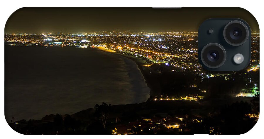 Water iPhone Case featuring the photograph South Bay at Night by Ed Clark