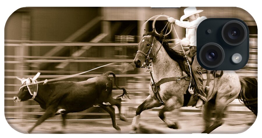 Rodeo iPhone Case featuring the photograph Speed by Scott Sawyer