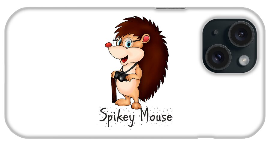 Spikey Mouse iPhone Case featuring the photograph Spikey Mouse by Spikey Mouse Photography