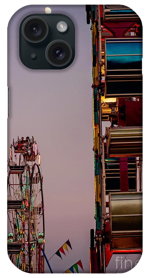 Fair iPhone Case featuring the photograph Spinning Wheels by Randall Cogle
