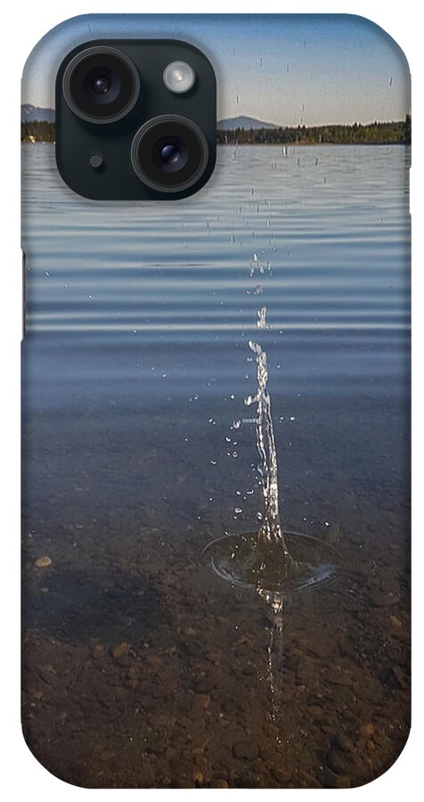 Water iPhone Case featuring the photograph Splash by Thomas Nay