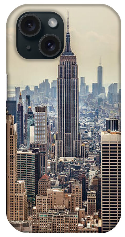Empire State Building iPhone Case featuring the photograph Sprawling Urban Jungle by Az Jackson