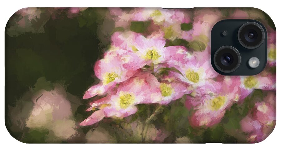 Dogwoods iPhone Case featuring the photograph Spring in Pink by Linda Blair