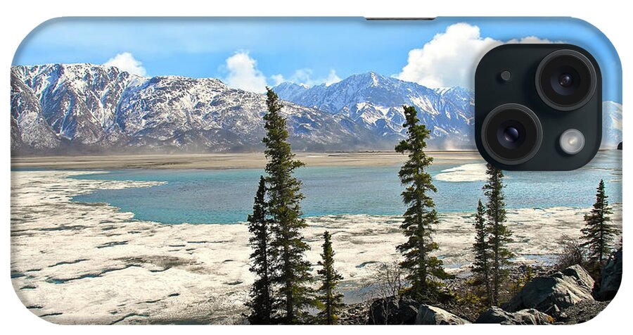 Wrangell Mountains iPhone Case featuring the photograph Spring in the Wrangell Mountains by Patrick Wolf
