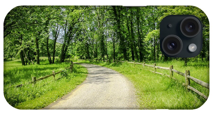 Fence iPhone Case featuring the photograph Spring Time in Rural Ohio by Jack R Perry