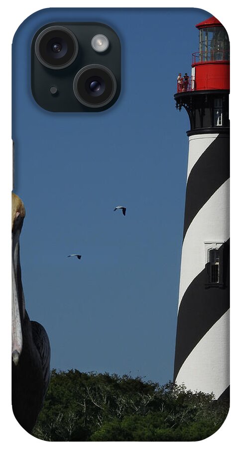 Lighthouse iPhone Case featuring the photograph St. Augustine Lighthouse by Rod Seel
