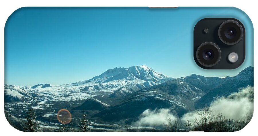 St Helens iPhone Case featuring the photograph St Helens Big View by Troy Stapek